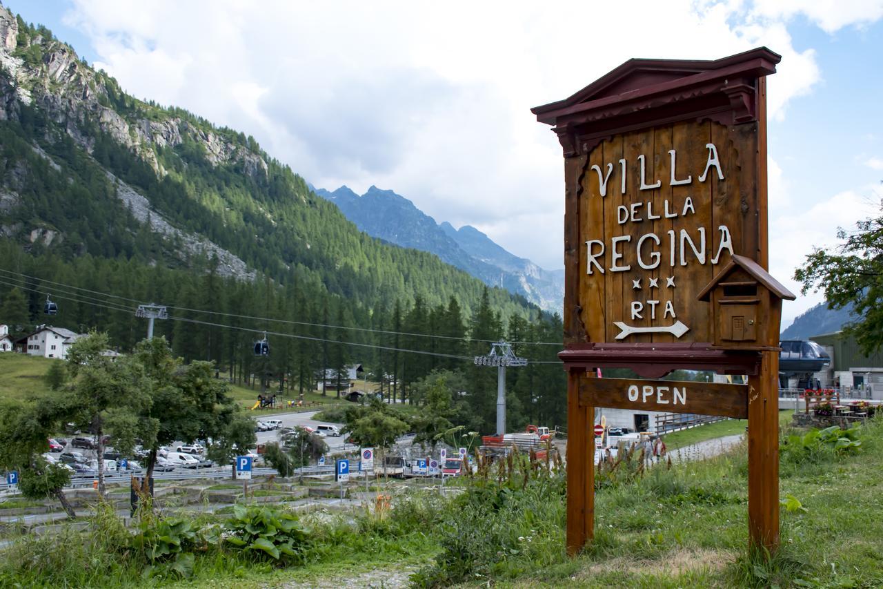 Residence Hotel La Villa della Regina Gressoney-la-Trinité Exterior foto